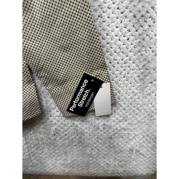 Nick Graham Mens Stretch Modern Fit Long Sleeve Button-Up Shirt M Geometric - Picture 8 of 11